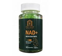 NAD+ Gummies 4-in-1 Booster + Trans-Resveratrol - Vegan Sugar-Free - RESVERATROL Gummies Cellular Support for Healthy Aging, DNA Repair, Heart & Brain Vitality - Non-GMO, Gluten-Free (30-Day Supply)