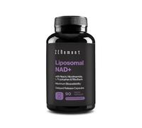 NAD+ Liposomal 500mg & Nicotinamide Riboside 250mg - 90 Vegan Capsules | Delayed-Release Gastro-Resistant - with L-Tryptophan, Niacin & Riboflavin - 2 Daily, 45 Days - Zenement