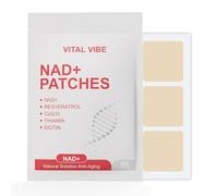 NAD+ Patches 60 Days Supply | NMN & Resveratrol Patches for Anti-Aging and Wellness Support | Botanical Plant-Based Formula with Lion's Mane | Natural Ingredients Support Cell Regeneration