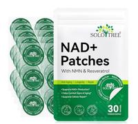 NAD+ Patches, NAD Patches for Women, Anti-Aging and Wellness Support, 8-Hour Time Release Patch, Cruelty Free, Vegan 30 Count