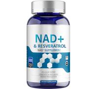 NAD+ Supplement, (120 Capsules) with NAD+ Resveratrol and Vitamin B3, Superior Absorption, Boosts Energy Metabolism and Cellular Repair, Supports Healthy Aging, 02a