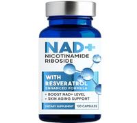 NAD+ Supplement 1500MG, 120PCS Ultra NAD+ & Resveratrol Supplement, Boosting Riboside for Cellular Energy, Metabolism & Repair