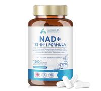 NAD Supplements 1200mg, 13 in 1 NAD+ Superior Antioxidant Blend with Max Absorption for Cellular Energy & Healthy Aging Support, 120 Capsules
