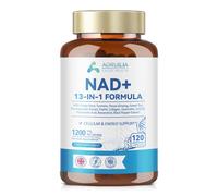 NAD Supplements 1200mg, NAD+ 13 in 1 Superior Antioxidant Blend with Max Absorption for Cellular Energy and Healthy Aging Support, 120