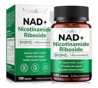 NAD Supplements for Women, 120PCS NAD+ Supplement for Anti Aging and Cell Regeneration,Supports Cellular Energy, Brain, Muscle,Take 1 Daily | 1 Bottle