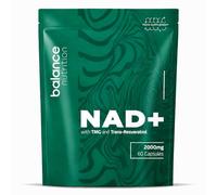 NAD+ with Trans Resveratrol & TMG, 2000mg Liposomal Supplement, 60 Capsules for Cellular Repair & Energy Metabolism, Supports Healthy Ageing