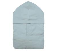 Nada Home 6834 Unisex Microfibre Bathrobe for Men and Women Fitness Sport Travel, dusted, S