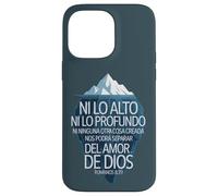 Nada Nos Separará del Amor de Dios Romanos 8:39 Iceberg Case for iPhone 14 Pro Max