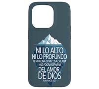 Nada Nos Separará del Amor de Dios Romanos 8:39 Iceberg Case for iPhone 15 Pro