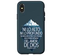 Nada Nos Separará del Amor de Dios Romanos 8:39 Iceberg Case for iPhone X/XS