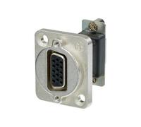 NADB15FF Hd D-sub Adapter, 15pos, Socket