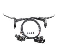 NADCFN Bike 2 Piston Hydraulic Disc Brake Set Control Front Rear Caliper 160mm Rotor 850mm-1700mm Oil System(Left F Right R)