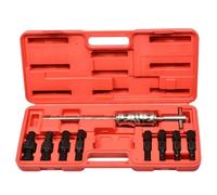 NADCFN Bush Removal Install Tool 9/10pc Blind Hole Kit Slide Hammer Pilot Internal Bearing Puller Extractor Removal Tool Bushing Tools(10pcs)