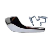 NADCFN Car Door Handle Door Handle Driver Side Left Right Chrome for Vauxhall for Opel Corsa D 2006-2014 Mk3 / Hatchback(Left)