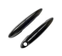 NADCFN Car Door Handle Exterior Door Handle Cover Sticker for MINI Cooper S JCW R50 R52 R53 R55 R56 R57 R58 R59 R61 2PCS/Set(Gloss Black)