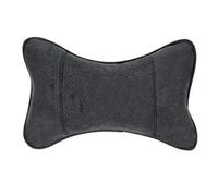 NADCFN Car Seat Pillow 1Pcs Car Seat Headrest Auto Spine Protection Pillow Fit For Audi Sline A3 A4 A6 A5 Q5 A1 Q7 Q3 Q2 Q8 A7 A8 TT S1 SQ5 Car Neck Pillows(Black)