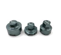 NADCFN Flywheel Puller Motorcycle Fork Cap Wrench and Sleeve Fit for KYB SHOWA WP Front Shock Absorber Removal Repair Tool 50/49/35mm Spanner Flywheel Tools(Sleeve Kit)