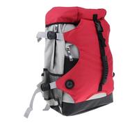 NADCFN Skiing Skating Rucksack Roller Skates Backpack Inline Skating Shoes Boots Carry Bag Durable Multi-Pocket Sports Rucksack Unisex Ski Boot Backpack(Red)