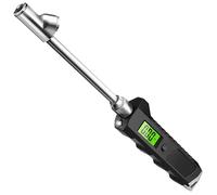 NADCFN Tire Sensor Reset Tool Digital Tire Pressure Gauge 230 PSI Dual Head Stainless Steel For Truck Car LCD Flashlight Vehicle Tester Tire Sensor(2pcs)