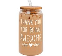 NADELEINE Gifts for Friends Female - Friendship Gifts for Women Friends - Gift Ideas for Best Friend - Thank You Best Friend Birthday Gift for Women Friendship - 16 Oz Can Glass
