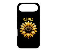 Nadia Beautiful Sunflower Design for Girls Name Nadia Case for iPhone Air