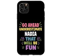 NADIA Personalized Women's Gift Custom NADIA Case for iPhone 11 Pro Max