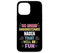 NADIA Personalized Women's Gift Custom NADIA Case for iPhone 13 Pro Max
