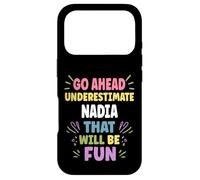 NADIA Personalized Women's Gift Custom NADIA Case for iPhone 17 Pro