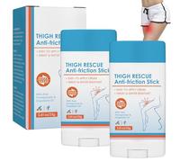 Nadiaen 2PCS Anti Chafe Balm,Anti-Chafe Stick,Anti Chafing Cream Chafing Cream Chub Rub Stick Thigh Friction and Skin Protection Rescue Cream Anti Chafe Waterproof Slip-On Anti-Chafing Stick