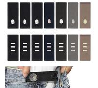 Nadiaen 7Pcs Waist Extender for Trousers,Trouser Extenders for Men,Waist Extenders for Women,Button Extender for Trousers Ideal for Adjusting the Waistline of Pants,Jeans and Skirts