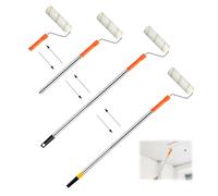Nadiaen Extendable Paint Roller,Ceiling Paint Roller,Paint Roller Extension Pole,Long Paint Roller,Home Wall Painting Long Roller for Painting,Wall and Ceiling Mural Brush