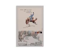 Nadie Sabe Lo Que Va A Pasar Mañana-Bad BunnyModern Wall Art Poster Minimalist Print for Living Room Bedroom Office A Simple Yet Striking Decor for Modern Homes24x36inch(60x90cm)Unframe-style