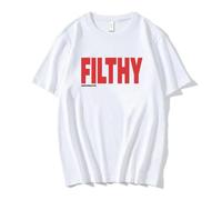 Nadine Shah Filthy Underneath T-Shirt 2024 Tour Crewneck Short Sleeve Streetwear Men Women Fashion Tee (L,White)