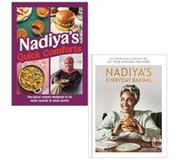 Nadiya Hussain Collection 2 Books Set (Nadiya's Quick Comforts & Nadiya's Everyday Baking)