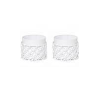 Nadiya Hussain Set of 2 Herb Pot White BlissHome White One Size