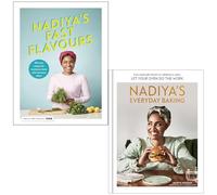 Nadiya's Fast Flavours & Nadiya's Everyday Baking By Nadiya Hussain 2 Books Collection Set