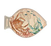 Nador Sea Life Set 2 Fish Plates 100% Melamine 33X23 Cm in Gift Box