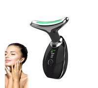 Nadove Micro-Glow Facial, 2024 Best Nadove Micro Glow Face Sculptor, Micro Glow Facial Machine, Microcurrent Multifunctional Facial Massager, Beauty Device for Face and Neck (Black)
