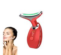 Nadove Micro-Glow Facial, 2024 Best Nadove Micro Glow Face Sculptor, Micro Glow Facial Machine, Microcurrent Multifunctional Facial Massager, Beauty Device for Face and Neck (Red)