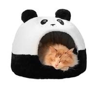 Nadsrpn Cat Bed Cave - Panda Design Removable Outer Cover - Cat Hideaway Bed - for Puppy Kitten Small Animals Home Winter Sleeping Rabbits Bedside Indoor Outdoor