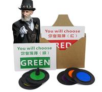 Nadsrpn Color Prediction Gimmick,Reusable Gimmick Colour Predict Trick Interactive | Adults and Kids Performance Props for Family Game for Gathering, Festival, Street