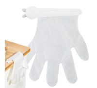 Nadsrpn Glove Dispenser, Glove Organizer Wall Mount Clamp, Portable Kitchen Storage Accessories for Outdoor Hospital Healthcare Restaurants Workshop Home