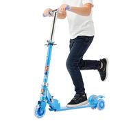 Nadsrpn Kick Scooter - 2 Wheel Lightweight Adjustable Height,Folding Scooters with Adjustable Height | for Children Aged 3-10 Outdoor Sports Ride Yard Park Travel Camping Birthday Holiday