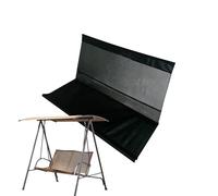 Nadsrpn Swing Seat Cover - Porch Swing Seat Waterproof Cover - Anti-UV Dustproof Fabric for Chair Bench Furniture Protection Outdoor Yard Garden Porch