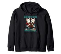 Nae Doubt But They Were Fain O Ither Burns The Two Dogs Zip Hoodie