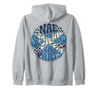 Nae Scotland Nae Party Scottish Pride Zip Hoodie