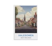 NAEGV 5D Diamond Painting Kits,Halesowen West Midlands Dimond Art for Adults DIY Full Drill for Wall Home Decor Gift Giving and Stress Relief 40x50cm