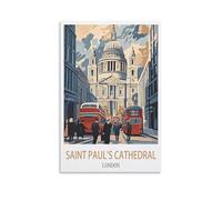 NAEGV DIY 5D Diamond Art Kits,Saint Paul's Cathedral London Diamond Dots Drill Art Kits Completes for Beginners Picture Craft for Home Wall Decor 40x50CM