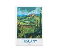 NAEGV DIY Hand Painted Oil Painting Kit Tuscany Italysrs DIY Craft Oil Painting Art Kits for Adults, Home Wall Decor 40x50cm