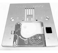 Nähmaschinenzubehör24 Stitch Plate with Bobbin Cover for Pfaff Ambition Essential Sewing Machine Presser Foot